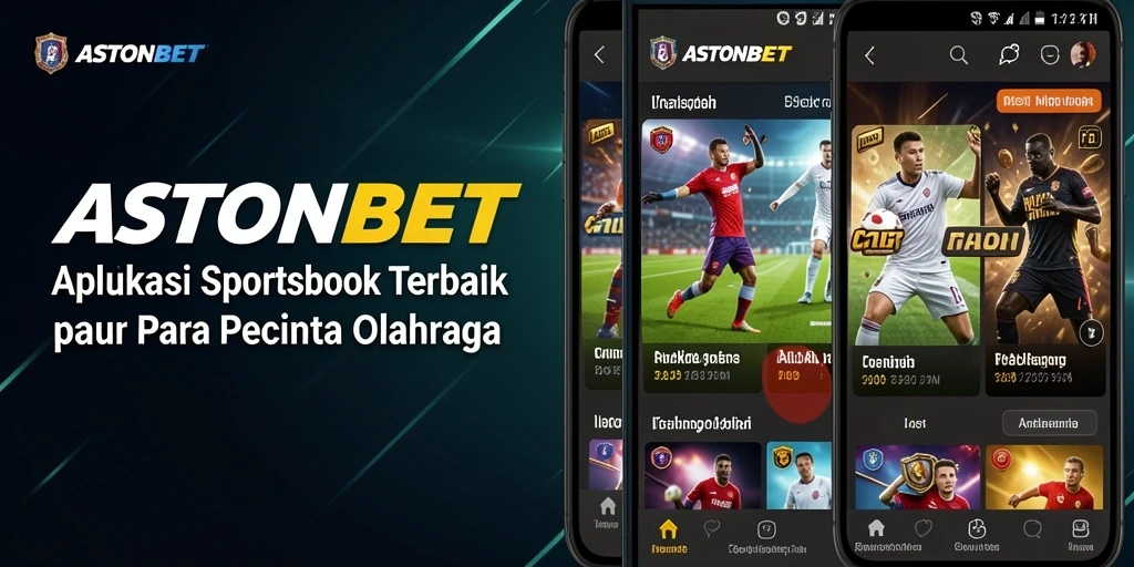 Tampilan gameplay Sportsbook di aplikasi ASTONBET yang menarik.