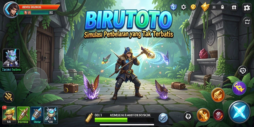 Menampilkan momen seru dalam gameplay BIRUTOTO yang mengasyikkan.