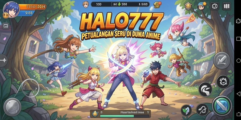 Tampilan gameplay HALO777 yang memukau dan penuh aksi.