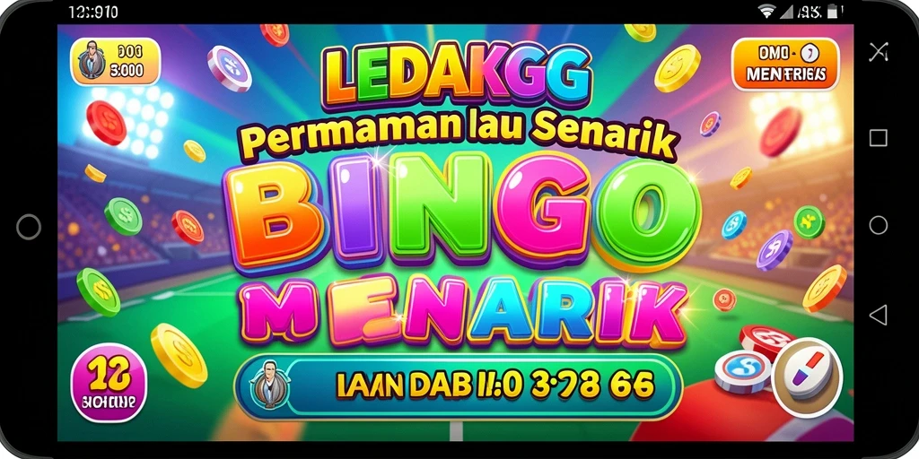 Tampilan gameplay seru di LEDAKGG saat nomor dipanggil.
