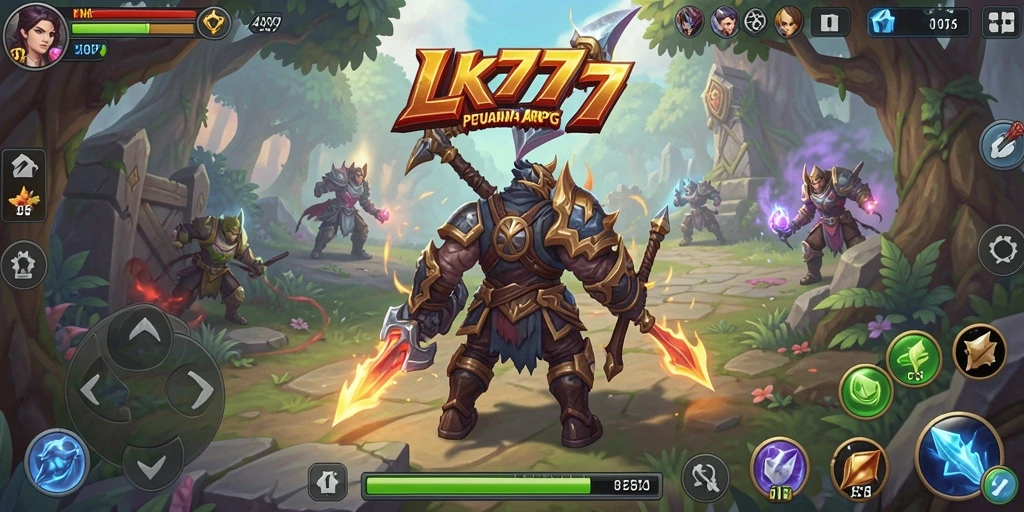 Gameplay ARPG LK777 yang seru dan mendebarkan.