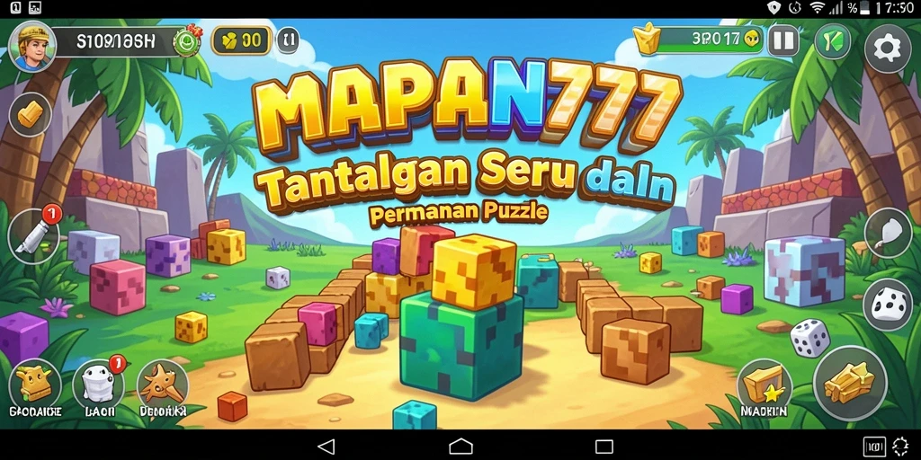 Menampilkan gameplay menarik dari MAPAN777 dengan berbagai puzzle.