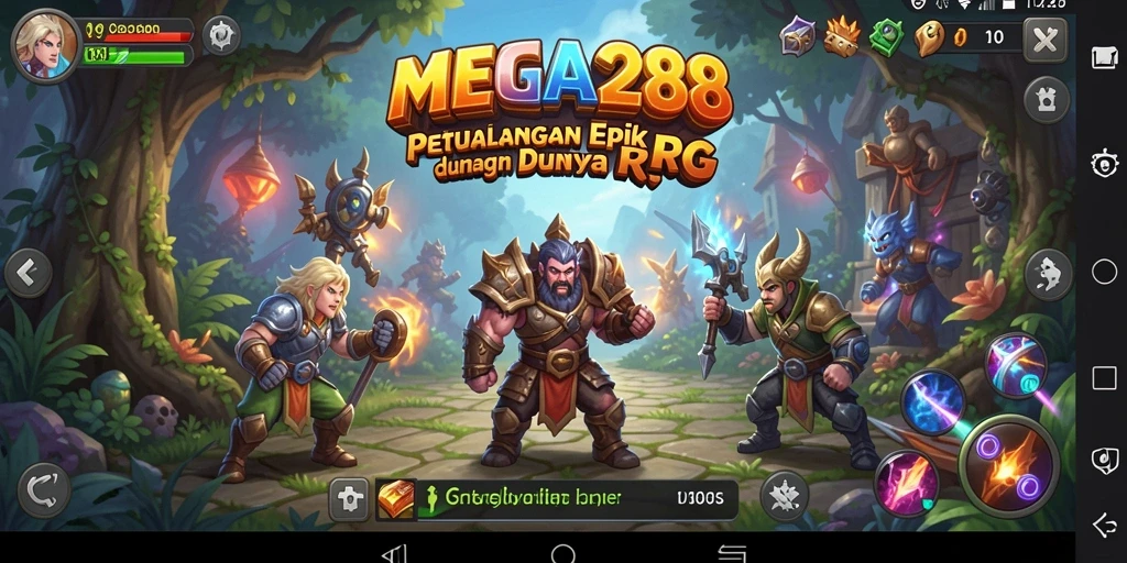 Tampilan gameplay MEGA288 yang memikat dalam dunia RPG.