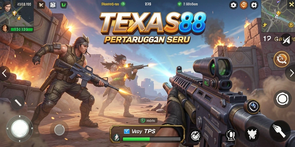 Gameplay seru dan mendebarkan dalam TEXAS88.